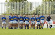 1 July 2006; The Tipperary players stand for the National Anthem. Bank of Ireland All-Ireland Senior Football Championship Qualifier, Round 2, Longford v Tipperary, Pearse Park, Longford. Picture credit: Pat Murphy / SPORTSFILE