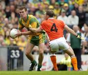 9 July 2006; Eamon McGee, Donegal, in action against Enda McNulty, Armagh. Bank of Ireland Ulster Senior Football Championship Final, Donegal v Armagh, Croke Park, Dublin. Picture credit: Ray McManus / SPORTSFILE