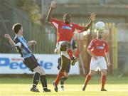 14 July 2006; Paul Shields, Dublin City, in action against Joseph Ndo, Shelbourne. eircom League, Premier Division, Dublin City v Shelbourne, Dalymount Park, Dublin. Picture credit: Matt Browne / SPORTSFILE