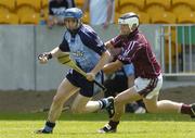 15 July 2006; Kevin Flynn, Dublin, in action against Paul Greville, Westmeath. Guinness Senior Hurling Championship, Relegation Final, Dublin v Westmeath, O'Connor Park, Tullamore, Co. Offaly. Picture credit: Pat Murphy / SPORTSFILE