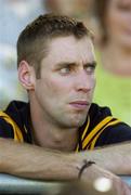 15 July 2006; Matty Forde, suspened Wexford player sits in the stand. Bank of Ireland All-Ireland Senior Football Championship Qualifier, Round 3, Fermanagh v Wexford, Brewster Park, Enniskillen, Co. Fermanagh. Picture credit: Damien Eagers / SPORTSFILE