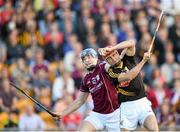 28 June 2014; David Herity, Kilkenny, in action against Conor Cooney, Galway. Leinster GAA Hurling Senior Championship, Semi-Final Replay, Kilkenny v Galway. O'Connor Park, Tullamore, Co. Offaly. Picture credit: Stephen McCarthy / SPORTSFILE