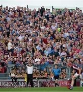28 June 2014; Kilkenny manager Brian Cody reacts as Galway go on the attack. Leinster GAA Hurling Senior Championship, Semi-Final Replay, Kilkenny v Galway, O'Connor Park, Tullamore, Co. Offaly. Picture credit: Piaras Ó Mídheach / SPORTSFILE