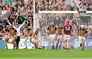 28 June 2014; Joe Canning, 14, Galway, looks on as his is waved wide. Leinster GAA Hurling Senior Championship, Semi-Final Replay, Kilkenny v Galway, O'Connor Park, Tullamore, Co. Offaly. Picture credit: Piaras Ó Mídheach / SPORTSFILE