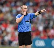 29 June 2014: Referee Anthony Nolan. GAA Football All Ireland Senior Championship, Round 1B, Down v Leitrim, Páirc Esler, Newry, Co. Down. Picture credit: David Maher / SPORTSFILE