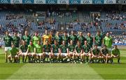 29 June 2014: The Meath squad. Leinster GAA Football Senior Championship, Semi-Final, Kildare v Meath, Croke Park, Dublin. Picture credit: Ray McManus / SPORTSFILE