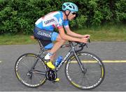 29 June 2014; Daniel Martin, Garmin Sharp, in action during the Elite Men Road Race at the National Cycling Championships, Multyfarnham, Co. Westmeath. Picture credit: Stephen McMahon / SPORTSFILE