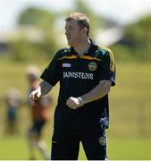 29 June 2014: Brian Whelahan, Offaly manager. GAA Hurling All-Ireland Senior Championship, Round 1, Antrim v Offaly, Ballycastle, Co. Antrim. Picture credit: Oliver McVeigh / SPORTSFILE