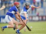 28 June 2014; Jake Dillon, Waterford, in action against Matthew Whelan, Laois. GAA Hurling All-Ireland Senior Championship, Round 1, Waterford v Laois, Walsh Park, Waterford. Picture credit: Matt Browne / SPORTSFILE