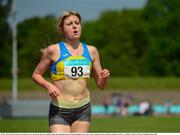 29 May 2016; Rachel Gibson of North Down AC during the Women's 1500m during the GloHealth National Championships AAI Games and Combined Events in Morton Stadium, Santry, Co. Dublin.  Photo by Piaras Ó Mídheach/Sportsfile
