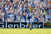 15 July 2006; Ross Munnelly, Laois, celebrates scoring his side's first goal against Meath. Bank of Ireland All-Ireland Senior Football Championship Qualifier, Round 3, Meath v Laois, Pairc Tailteann, Navan, Co. Meath. Picture credit: Brendan Moran / SPORTSFILE