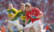 16 July 2006; Ger Spillane, Cork, in action against Eamon Fitzmaurice, Kerry. Bank of Ireland Munster Senior Football Championship Final Replay, Cork v Kerry, Pairc Ui Chaoimh, Cork. Picture credit: Brendan Moran / SPORTSFILE