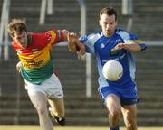 21 July 2006; Seanie Furlong, Wicklow, in action against Paul Cashin, Carlow. Tommy Murphy Cup, First Round, Carlow v Wicklow, Dr. Cullen Park, Carlow. Picture credit: Matt Browne / SPORTSFILE