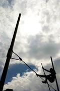 22 July 2006; Claire Wilkinson, Ballymena & Antrim A.C. on her way to winning the Women's Pole Vault Final at the AAI National Senior Track and Field Championships. Morton Stadium, Santry, Dublin. Picture credit: Pat Murphy / SPORTSFILE