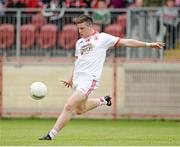 28 June 2014; Connor McAliskey, Tyrone. GAA Football All Ireland Senior Championship, Round 1B, Tyrone v Louth, Healy Park, Omagh, Co. Tyrone. Picture credit: Oliver McVeigh / SPORTSFILE
