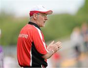 28 June 2014; Tyrone manager Mickey Harte. GAA Football All Ireland Senior Championship, Round 1B, Tyrone v Louth, Healy Park, Omagh, Co. Tyrone. Picture credit: Oliver McVeigh / SPORTSFILE