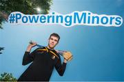 30 June 2014: Jack Keoghan, from Kilkenny, was today awarded the Electric Ireland Powering Minors award (#PoweringMinors) for 2014. Fellow teammates from the Kilkenny Minor panel nominated Jack for the award as the person who they feel epitomises Electric Ireland’s campaign tagline, “There’s nothing minor about playing Minors” in their performance and attitude both on and off the pitch. Each Provincial Finalist panel in hurling and football will nominate a teammate to win an iPad. Launch of #PoweringMinors Award, Merrion Square, Dublin. Picture credit: Brendan Moran / SPORTSFILE