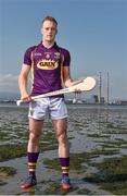 1 July 2014: Wexford’s Jack Guiney at Dollymount Strand in Dublin today ahead of the Bord Gáis Energy GAA Hurling U-21 Leinster Championship Final at Parnell Park on Wednesday, July 9th at 7.30pm where Dublin will play Wexford. The match will be shown live on TG4 with fans able to vote for their man of the match using the #LaochBGE hashtag on Twitter. Picture credit: David Maher / SPORTSFILE