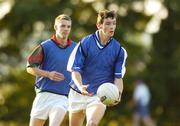 18 July 2006; Barry Gilleran, right, and Noel Farrell, Longford, in action during football training. Longford Slashers GAA Ground, Longford. Picture credit: Damien Eagers / SPORTSFILE