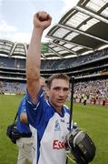 23 July 2006; Tony Browne, Waterford, celebrates victory. Guinness All-Ireland Senior Hurling Championship Quarter-Final, Tipperary v Waterford, Croke Park, Dublin. Picture credit: Ray McManus / SPORTSFILE
