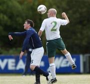 23 July 2006; Paul Dollard, Republic of Ireland, in action against Grame Paterson, Scotland. Cerebral Palsy European Soccer Championships, Republic of Ireland v Scotland, Belfield Bowl, UCD, Dublin. Picture credit: Damien Eagers / SPORTSFILE