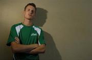 24 July 2006; Ireland 800m runner David Campbell at a photocall to launch the Ireland team for the European Championships in Gothenbourg, Sweden. Clonard Hotel, Santry, Dublin. Picture credit: Pat Murphy / SPORTSFILE
