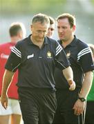 25 July 2006; Joint managers Donie Buckley, left, and Michael Brennan, Clare. Tommy Murphy Cup, Round 1, Clare v Louth, Cusack Park, Ennis, Co. Clare. Picture credit: Kieran Clancy / SPORTSFILE