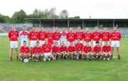 25 July 2006; The Louth squad. Tommy Murphy Cup, Round 1, Clare v Louth, Cusack Park, Ennis, Co. Clare. Picture credit: Kieran Clancy / SPORTSFILE