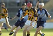 27 July 2006; John Tennyson, Kilkenny, in action against Willie Lowry, left, and Eoin Moran, Dublin. Erin U21 Leinster Hurling Final, Kilkenny v Dublin, Nowlan Park, Kilkenny. Picture credit; Matt Browne / SPORTSFILE