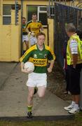 29 July 2006; Kerry captain Colm Cooper leads his side out onto the pitch before the game. Bank of Ireland All-Ireland Senior Football Championship Qualifier, Round 4, Kerry v Longford, Fitzgerald Stadium, Killarney, Co. Kerry. Picture credit; Brendan Moran / SPORTSFILE