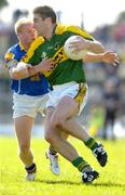 29 July 2006; Darragh O Se, Kerry, in action against Padraig Berry, Longford. Bank of Ireland All-Ireland Senior Football Championship Qualifier, Round 4, Kerry v Longford, Fitzgerald Stadium, Killarney, Co. Kerry. Picture credit; Brendan Moran / SPORTSFILE