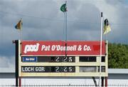 5 July 2014; A view of the scoreboard at full time after extra time. GAA Hurling All-Ireland Senior Championship, Round 1, Clare v Wexford, Cusack Park, Ennis, Co. Clare. Picture credit: Ray McManus / SPORTSFILE