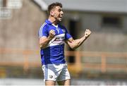 6 July 2014; Colm Begley, Laois, celebrates victory after the final whistle is blown.  GAA Football All Ireland Senior Championship, Round 2A, Wexford v Laois, Wexford Park, Wexford. Picture credit: Barry Cregg / SPORTSFILE