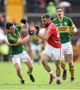 6 July 2014; Colm O'Driscoll, Cork, in action against Paul Murphy, Kerry. Munster GAA Football Senior Championship Final, Cork v Kerry, Páirc Ui Chaoimh, Cork. Picture credit: Brendan Moran / SPORTSFILE