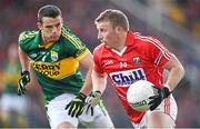 6 July 2014; Brian Hurley, Cork, in action against Shane Enright, Kerry. Munster GAA Football Senior Championship Final, Cork v Kerry, Páirc Ui Chaoimh, Cork. Picture credit: Brendan Moran / SPORTSFILE