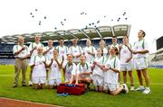 26 July 2006; The Irish Handball team are presented with gear for the Waterford World Handball Championships in Alberta Canada. Handball Centre, Croke Park, Dublin. Picture credit: Pat Murphy / SPORTSFILE