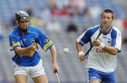 23 July 2006; Hugh Moloney, Tipperary, in action against Dan Shanahan, Waterford. Guinness All-Ireland Senior Hurling Championship Quarter-Final, Tipperary v Waterford, Croke Park, Dublin. Picture credit: Ray McManus / SPORTSFILE