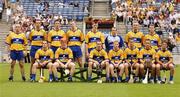 23 July 2006; The Clare team. Guinness All-Ireland Senior Hurling Championship Quarter-Final, Clare v Wexford, Croke Park, Dublin. Picture credit: Ray McManus / SPORTSFILE