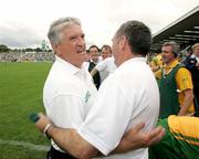 30 July 2006; Brian McIver, Donegal, celebrates after the game. Bank of Ireland All-Ireland Senior Football Championship Qualifier, Round 4, Fermanagh v Donegal, Brewster Park, Enniskillen, Co. Fermanagh. Picture credit; Oliver McVeigh / SPORTSFILE