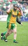 30 July 2006; Colm Breathnach, Donegal, celebrates at the end of the game. Nicky Rackard Cup semi-final, Longford v Donegal, Brewster Park, Enniskillen, Co. Fermanagh. Picture credit; Oliver McVeigh / SPORTSFILE