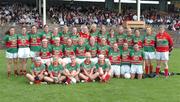 30 July 2006; The Mayo panel. TG4 Ladies Connacht Senior Football Final, Mayo v Galway, McHale Park, Castlebar, Co. Mayo. Picture credit; Ray Ryan / SPORTSFILE