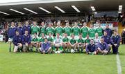 30 July 2006; The Fermanagh squad. Bank of Ireland All-Ireland Senior Football Championship Qualifier, Round 4, Fermanagh v Donegal, Brewster Park, Enniskillen, Co. Fermanagh. Picture credit; Oliver McVeigh / SPORTSFILE