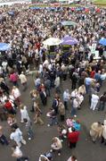 1 August 2006; The crowed during the second day of the Galway Races, Ballybrit, Co. Galway. Picture credit; Matt Browne / SPORTSFILE