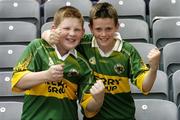 5 August 2006; Kerry supporters Mike Prenderville, right, and Jerry Hanafin. Bank of Ireland All-Ireland Senior Football Championship Quarter-Final, Armagh v Kerry, Croke Park, Dublin. Picture credit; Damien Eagers / SPORTSFILE