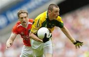 5 August 2006; Kieran Donaghy, Kerry, in action against Kieran McGeeney, Armagh. Bank of Ireland All-Ireland Senior Football Championship Quarter-Final, Armagh v Kerry, Croke Park, Dublin. Picture credit; Damien Eagers / SPORTSFILE