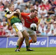 5 August 2006; Enda McNulty, Armagh, in action against Mike Frank Russell, Kerry. Bank of Ireland All-Ireland Senior Football Championship Quarter-Final, Armagh v Kerry, Croke Park, Dublin. Picture credit; Damien Eagers / SPORTSFILE