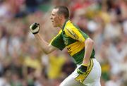 5 August 2006; Kieran Donaghy, Kerry, celebrates after scoring his side's second goal. Bank of Ireland All-Ireland Senior Football Championship Quarter-Final, Armagh v Kerry, Croke Park, Dublin. Picture credit; David Maher / SPORTSFILE