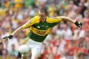 5 August 2006; Kieran Donaghy, Kerry, shoots to score his side's second goal. Bank of Ireland All-Ireland Senior Football Championship Quarter-Final, Armagh v Kerry, Croke Park, Dublin. Picture credit; David Maher / SPORTSFILE
