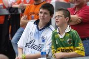 5 August 2006; Kerry and Dublin supporters look on during the game. Bank of Ireland All-Ireland Senior Football Championship Quarter-Final, Armagh v Kerry, Croke Park, Dublin. Picture credit; David Maher / SPORTSFILE
