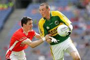 5 August 2006; Kieran Donaghy, Kerry, in action against Andy Mallon, Armagh. Bank of Ireland All-Ireland Senior Football Championship Quarter-Final, Armagh v Kerry, Croke Park, Dublin. Picture credit; Oliver McVeigh / SPORTSFILE